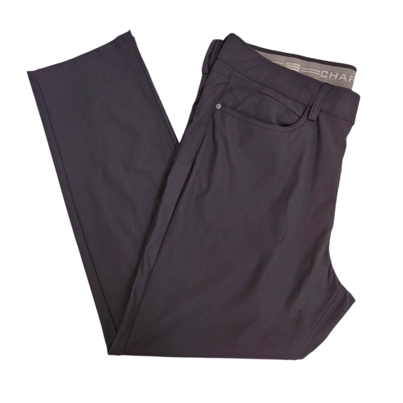 CHAPS dark navy straight tapered performance pants - Picture 1 of 8